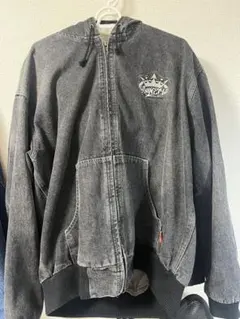 デニムジップパーカー