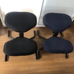 美品　姿勢矯正用　國新産業バランスチェア　バランススタディ￼