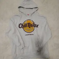 Chillaxチラックス パーカー グレー サイズFREE