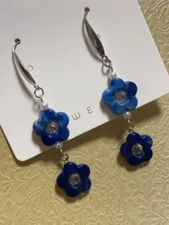 【サージカルステンレス】お花のピアス