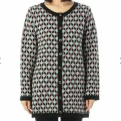 grove レトロ ロングカーディガン