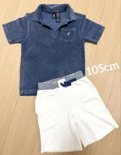 子ども服 パイル地 110 半袖 セットアップ まとめ売り / NAUTICA