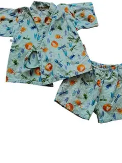 甚平 ベビー　子供　キッズ　90 男の子　祭り　保育園　シシュノン