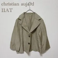 リネン テーラードジャケット