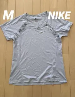 Nike DRI-FIT ライトグレー ランニングウェア M レディース