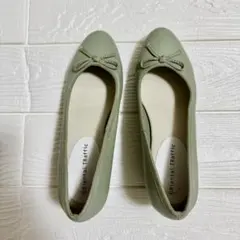 Oriental Traffic グリーン フラットシューズ