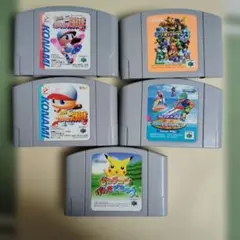 ニンテンドー64ソフト5本セット まとめ売り