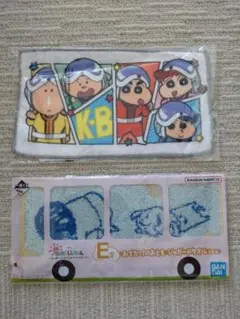 バンダイナムコ キャラクタータオル　一番くじ　クレヨンしんちゃん