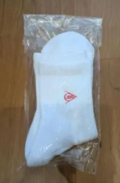 DUNLOP テニス用ソックス ホワイト