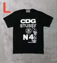Stussy COMME des GARÇONS T-SHRIT Black