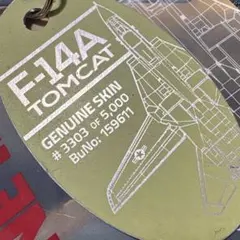 F-14 PLANETAGS TOPGUN 戦闘機　フライトタグ　キーホルダー アメリカ海軍 F-14 トムキャット VFA-31 トムキャッターズ タグ