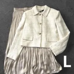 ZARA 他　セレモニー ツイード　スカートセット✨入学式　入園式　ママスーツ