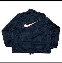90s NIKE ビッグスウッシュ ロゴ コーチジャケット