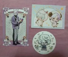 文豪ストレイドッグス シグマ＆ゴーゴリ ポストカード、ブロマイド、コースター