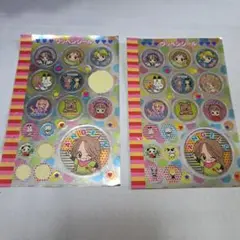 キャラクターシール 2シートセット