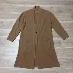 キャメル カーディガン
