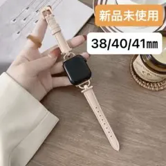 【新品】Apple Watch バンド 38〜41㎜ライトピンク+ピンクゴールド