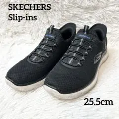 スケッチャーズ SKECHERSスニーカー スリッポン スリップインズ 25.5