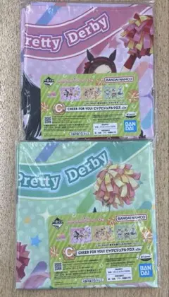 一番くじ　ウマ娘　プリティーダービー　１２弾　C賞　ビジュアルクロス2種類セット