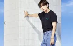 FILA BTS V テヒョン 着用Tシャツ クリアファイルセット