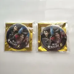 戦国 三國無双 無双OROCHI KTカフェ 法正 松永缶バッジ 10個セット 三國無双 戦国無双 法正 缶バッジ 無双カフェ OROCHI 松永久秀