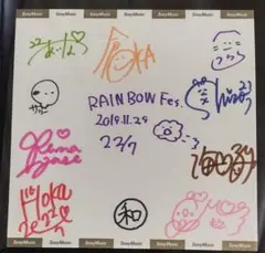 ナナブンノニジュウニ メンバーサイン色紙 定期公演#5 11人直筆サイン入り色紙 ナナブンノニジュウニ
