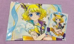プリパラ 南みれぃ プリティーシリーズ15周年 まるくじ 大吉 ビジュアルクロスのサムネイル