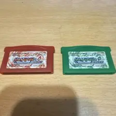 ゲームボーイアドバンス 赤緑ソフトセット