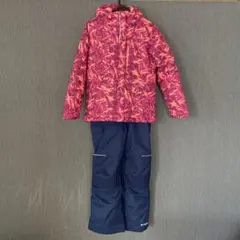 Columbia 子ども用スキーウェア ピンク迷彩
