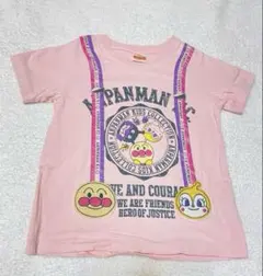 アンパンマン Tシャツ ピンク 100cm 半袖　アンパンマンキッズコレクションのサムネイル