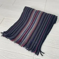 Paul Smith ポールスミス　マフラー マルチストライプ　ウール
