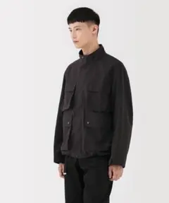 MUJI LABO 紳士 ナイロンワークブルゾン 黒 XL 25秋冬 - メルカリ