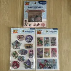 トイ・ストーリー　ウォーターシール　フレークステッカー　3Dシール　セット