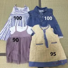夏服　まとめ売り　女の子　80〜100サイズ　15点