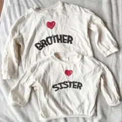 H&M 子供服 BROTHER SISTER 兄妹用 トップス
