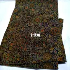 未使用 小紋 着物 花柄　正絹