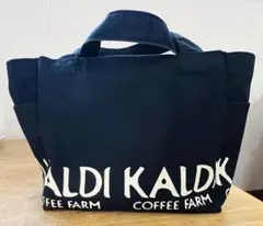 KALDI ロゴ入り トートバッグ 黒のサムネイル
