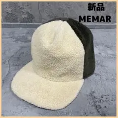 新品定価11880円 MEMAR メマー イタリア製 帽子 ボア コーデュロイ