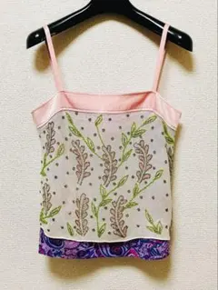 訳アリ　美品　着用数回　グレースコンチネンタル　シルク100%　キャミソールのサムネイル
