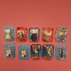 ガシャポン トイ・ストーリー2 ミニブリスターコレクション 　平成レトロ　10個