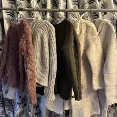 レディース　ニット　アウター　まとめて　セット　5点