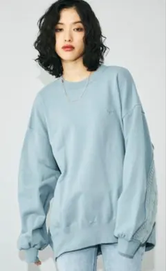 Lee　オーバーサイズ　トレーナー　ブルー