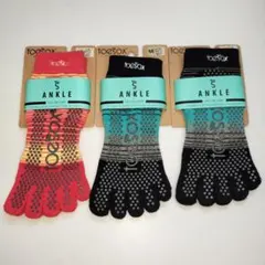 toesox ヨガソックス Mサイズ 3足セット