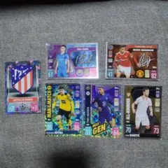 Topps 欧州サッカーカード 6枚セット