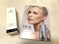 Dior、CHANEL 乳液、美容液サンプル