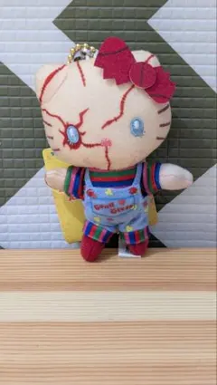 USJ ハローキティ チャッキー ぬいぐるみ おまけ付き】 USJ ハローキティ チャッキー ぬいぐるみ - メルカリ