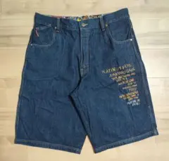 たまご様　プラチナム　フブ　PLATINUM FUBU デニム　　ロゴ たまご様 プラチナム フブ PLATINUM FUBU デニム ロゴ - メルカリ