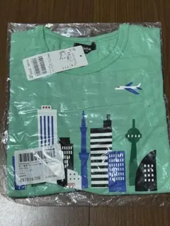 新品 未開封 クレードスコープ 電車 街並み 長袖Tシャツ 130