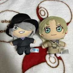 名探偵コナン ジン ベルモット ぬいぐるみ