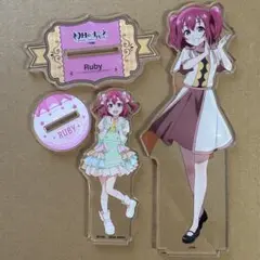 幻日のヨハネ ルビィ アクリル ヌマヅ夏祭り セガラッキーくじ 2点セット